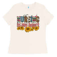 Bone nursing in my heart Ladies Tee - FaDigitalArtStudio
