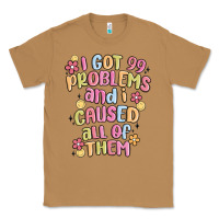 Toasted Coconut i got 99 problems and i caused all of them Classic Tee - MaliasSmallBusiness