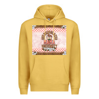 Antique Gold Oversimulated mama university Premium Hoodie - TumblerDesignByShophia