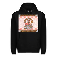 Black Oversimulated mama university Premium Hoodie - TumblerDesignByShophia