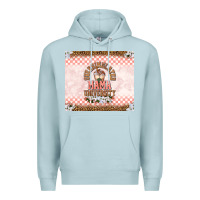 Blue Mist Oversimulated mama university Premium Hoodie - TumblerDesignByShophia