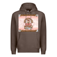 Coffee Oversimulated mama university Premium Hoodie - TumblerDesignByShophia