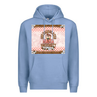 Colony Blue Oversimulated mama university Premium Hoodie - TumblerDesignByShophia