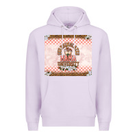 Lilac Oversimulated mama university Premium Hoodie - TumblerDesignByShophia