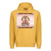 Mustard Oversimulated mama university Premium Hoodie - TumblerDesignByShophia