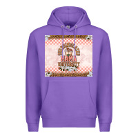 Purple Oversimulated mama university Premium Hoodie - TumblerDesignByShophia