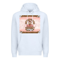 White Oversimulated mama university Premium Hoodie - TumblerDesignByShophia