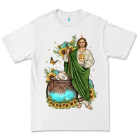 White san judas coffee cup sunflower Premium Tee - JahusDesignShop