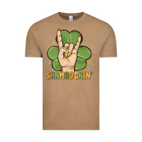 Vintage Coffee st. patrick's day shamrockin' Vintage Tee - MaliasSmallBusiness