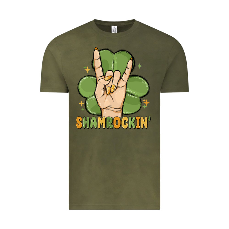 St. Patrick's Day Shamrockin' Vintage Tee by MaliasSmallBusiness | Teevron