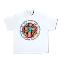 White love myself cross Urban Heavy Tee - MaliasSmallBusiness