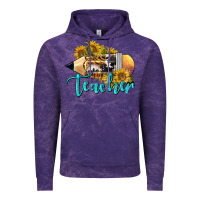 Cloud Purple Western Teacher Pencil Vintage Hoodie - LillyAllenDesigns