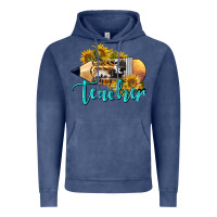Vintage Denim Western Teacher Pencil Vintage Hoodie - LillyAllenDesigns