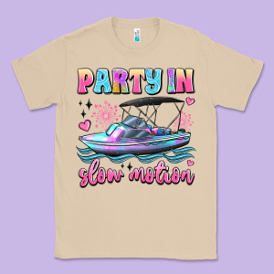 Party In Slow Motion Classic Tee Designed By Jahusdesignshop