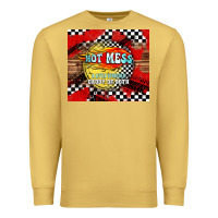 Antique Gold hot mess daddy of both Premium Sweatshirt - TumblerDesignByShophia