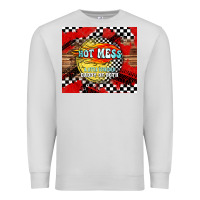 Dove Grey hot mess daddy of both Premium Sweatshirt - TumblerDesignByShophia