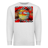 Oatmeal Heather hot mess daddy of both Premium Sweatshirt - TumblerDesignByShophia