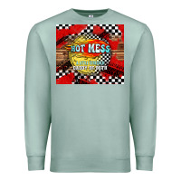 Seafoam hot mess daddy of both Premium Sweatshirt - TumblerDesignByShophia