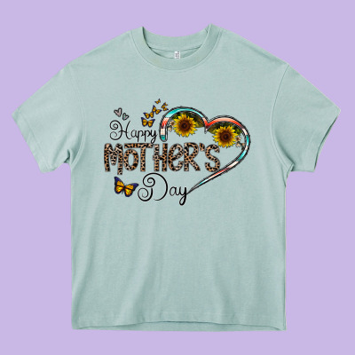 Happy Mother's Day Heavy Core Tee Designed By Cowhidedigitalart