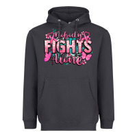 Smoke Nobody fights alone Cancer Awareness Heavyweight Hoodie - HowdyJamesFarm