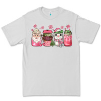 Dove Grey pink Christmas coffee Premium Tee - JahusDesignShop