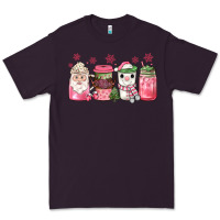 Plum pink Christmas coffee Premium Tee - JahusDesignShop