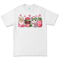 White pink Christmas coffee Premium Tee - JahusDesignShop