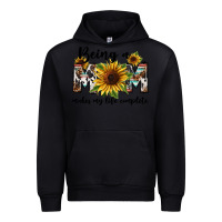Black Being a mom makes my life complete Mother's Day Urban Hoodie - FaDigitalArtStudio