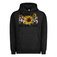 Pigment Black Being a mom makes my life complete Mother's Day Urban Hoodie - FaDigitalArtStudio