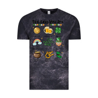 Cloud Black god says you are st patrick's day Vintage Tee - MaliasSmallBusiness
