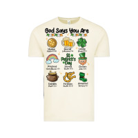 Vintage Arctic god says you are st patrick's day Vintage Tee - MaliasSmallBusiness