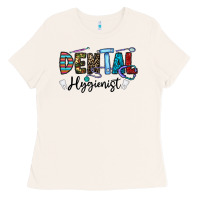 Bone dental hygienist Ladies Tee - CowhideDigitalArt