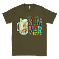 Army Green sweet summer time Classic Tee - CowhideDigitalArt