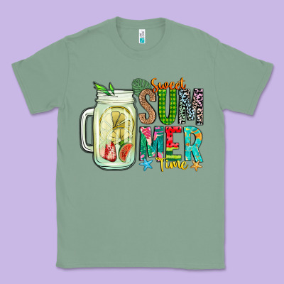 Sweet Summer Time Classic Tee Designed By Cowhidedigitalart