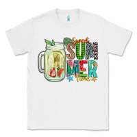 White sweet summer time Classic Tee - CowhideDigitalArt