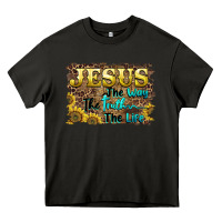 Asphalt jesus the way the truth the life Heavy Core Tee - BarkalooDesign