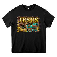 Black jesus the way the truth the life Heavy Core Tee - BarkalooDesign