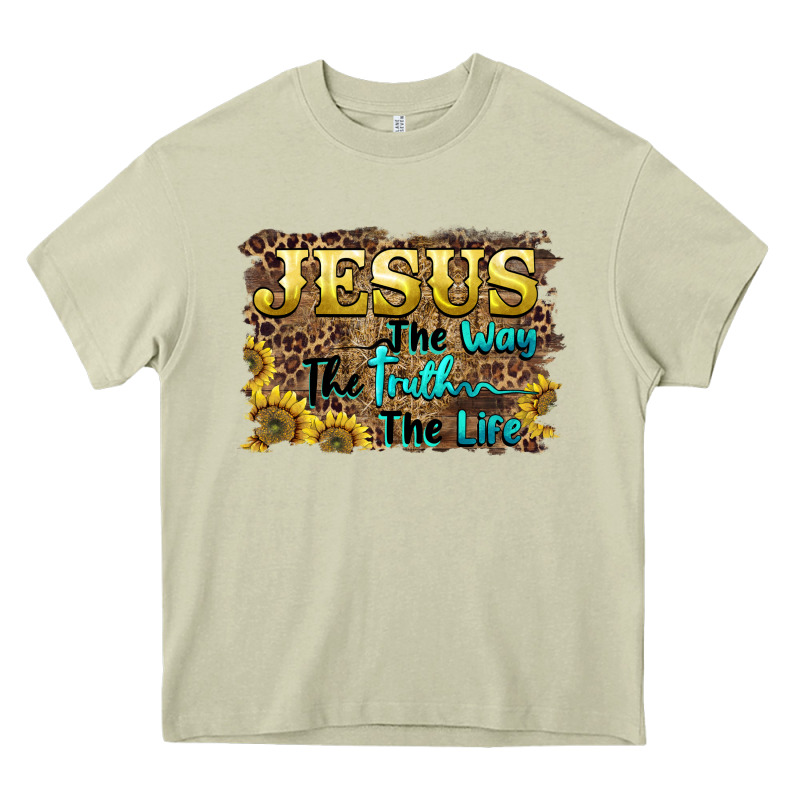 Jesus The Way The Truth The Life Heavy Core Tee by BarkalooDesign | Teevron