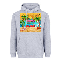 Heather Grey life is better with at the beach Heavyweight Hoodie - TumblerDesignByShophia