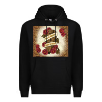 Black fear is temporary regret is forever Premium Hoodie - TumblerDesignByShophia