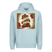 Blue Mist fear is temporary regret is forever Premium Hoodie - TumblerDesignByShophia