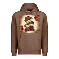 Chestnut fear is temporary regret is forever Premium Hoodie - TumblerDesignByShophia