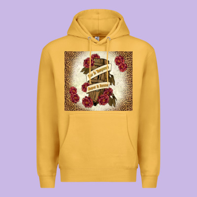 Fear Is Temporary Regret Is Forever Premium Hoodie Designed By Tumblerdesignbyshophia