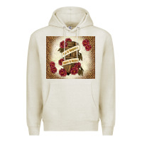 Oatmeal Heather fear is temporary regret is forever Premium Hoodie - TumblerDesignByShophia