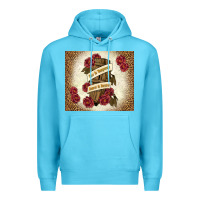 Ocean Blue fear is temporary regret is forever Premium Hoodie - TumblerDesignByShophia