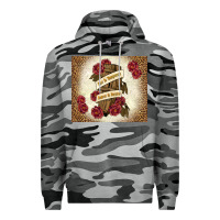 Slate Camo fear is temporary regret is forever Premium Hoodie - TumblerDesignByShophia