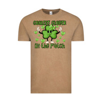 Vintage Coffee coolest clover to pinch Vintage Tee - MaliasSmallBusiness