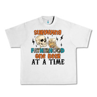 Lunar Rock surviving fatherhood one beer at a time Urban Heavy Tee - MaliasSmallBusiness