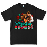 Black where is my romeo Premium Tee - AdoDesignShop