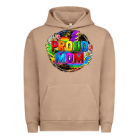 Pigment Burro Proud mom LGBTQ+ Mother's Day Urban Hoodie - FaDigitalArtStudio